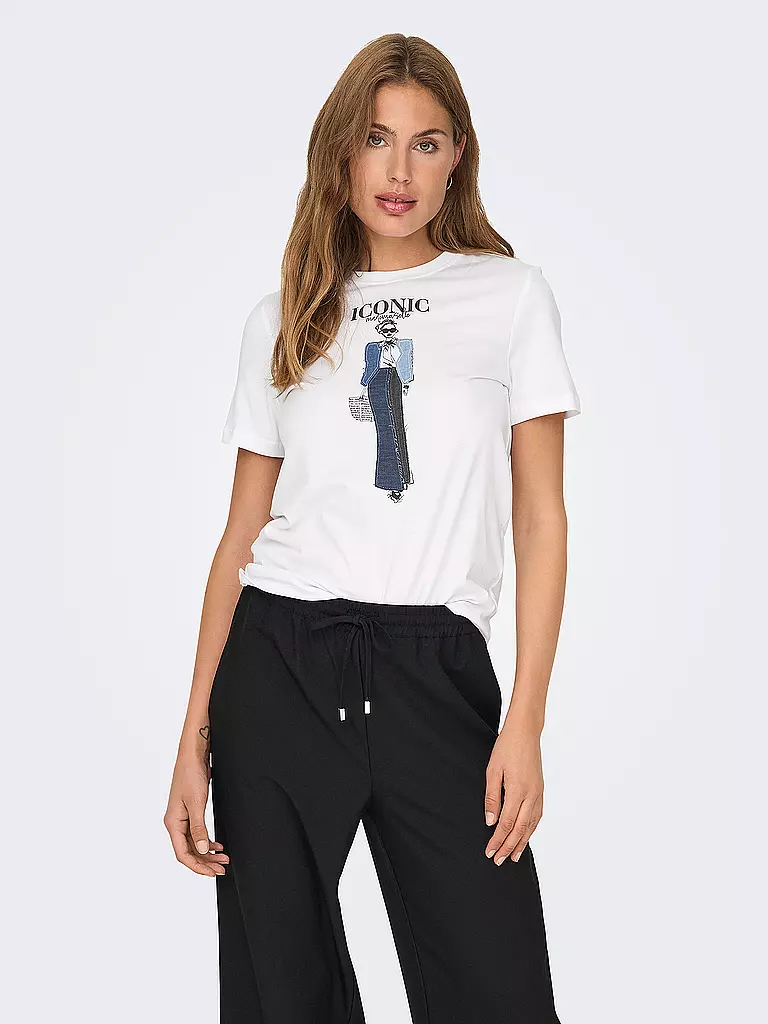 ONLY | Camiseta ONLEMMA | Blanco
