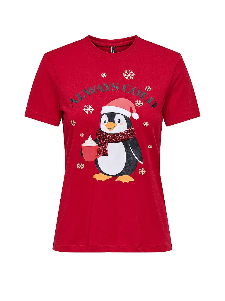 ONLY | Camiseta ONLKITA | Rojo