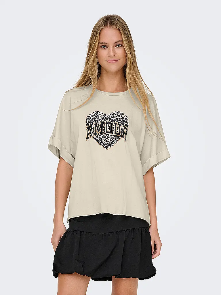 ONLY | Camiseta ONLLUCY | Crema