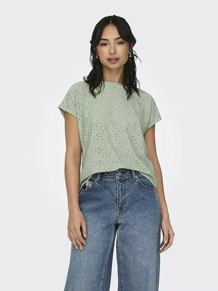 ONLY | Camiseta ONLSMILLA | Verde claro