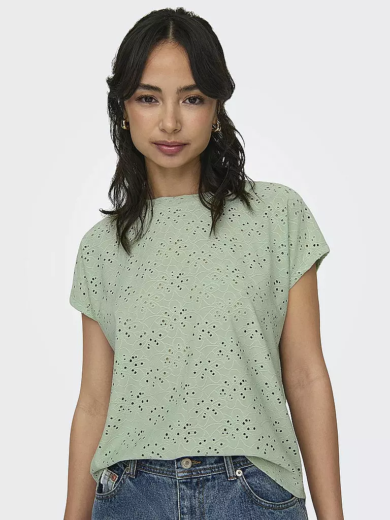 ONLY | Camiseta ONLSMILLA | Verde claro