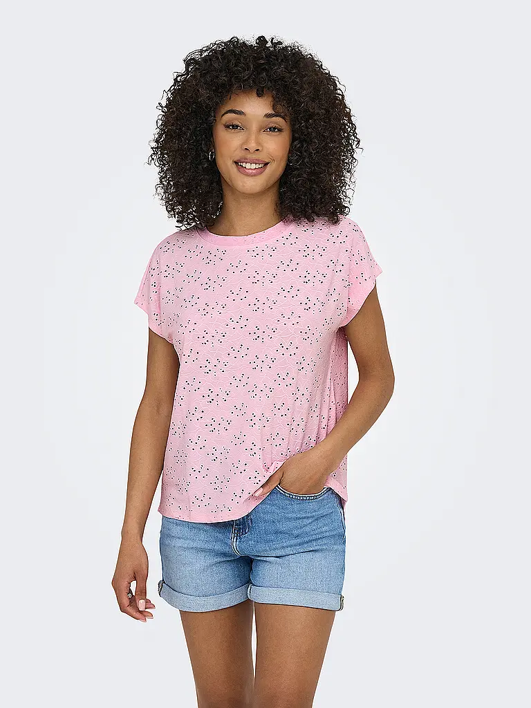 ONLY | Camiseta ONLSMILLA | Rosa