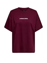 ONLY | Camiseta ONLVIVVI | Rojo oscuro