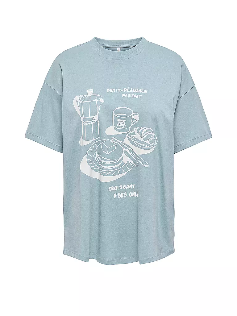 ONLY | Camiseta ONLVIVVI | Azul claro