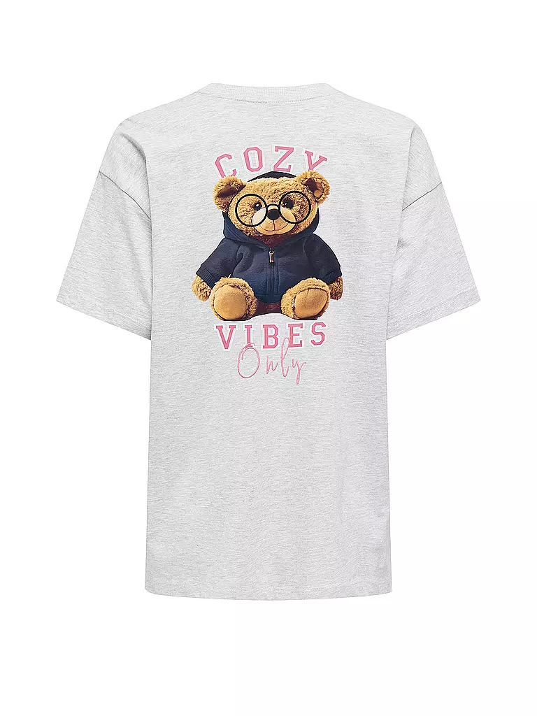 ONLY | Camiseta ONLVIVVI | Gris claro