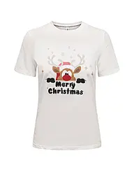 ONLY | Camiseta ONLXMAS | Crema