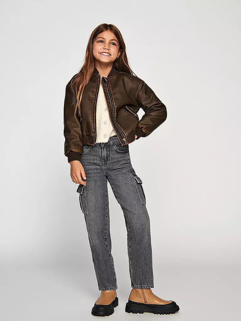 ONLY | Cargojeans para niña | Gris