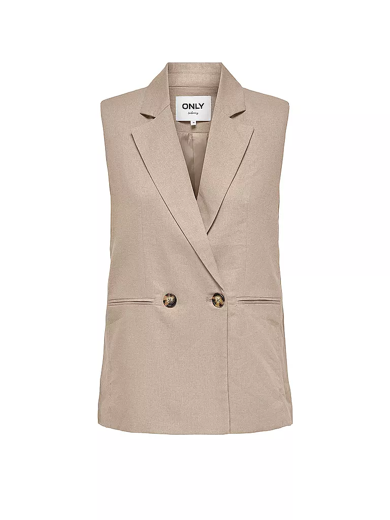ONLY | Chaleco de traje ONLCARO | Beige