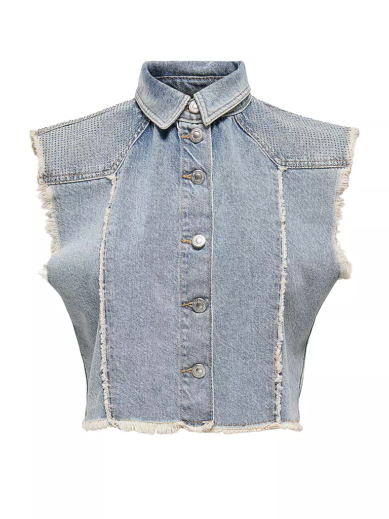 ONLY | Chaleco vaquero ONLHOLLYWOOD | Azul claro