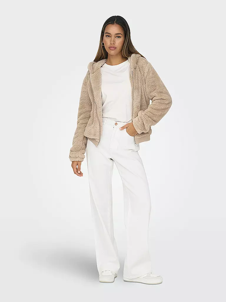 ONLY | Chaqueta con aspecto de piel ONLNEWANNA | beige