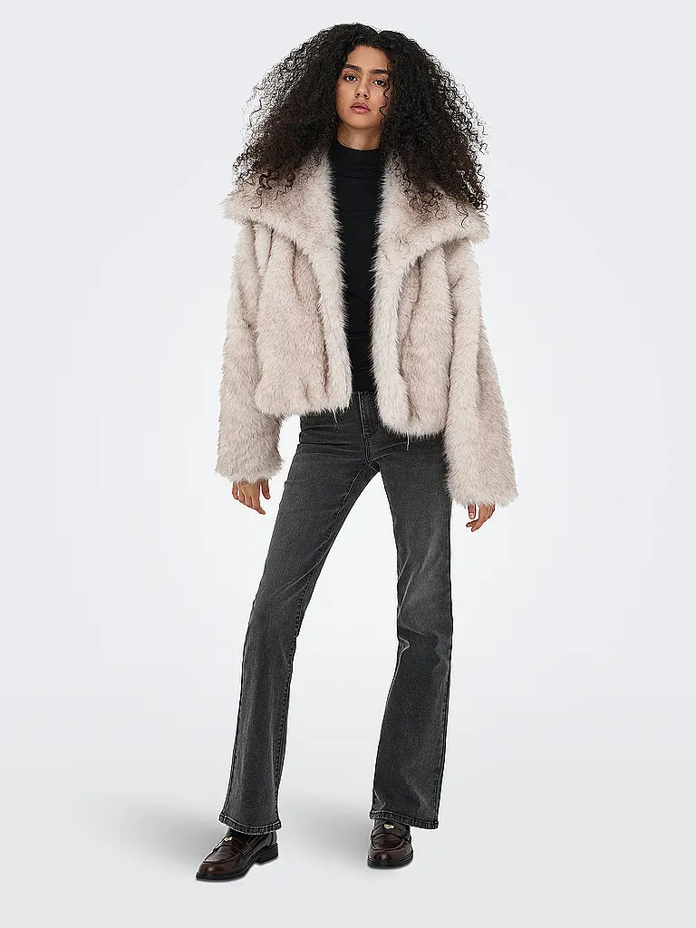 ONLY | Chaqueta de aspecto de piel ONLDAWN | creme