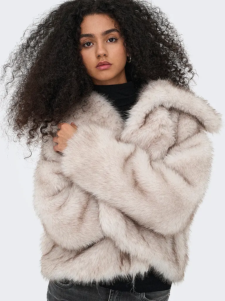ONLY | Chaqueta de aspecto de piel ONLDAWN | creme