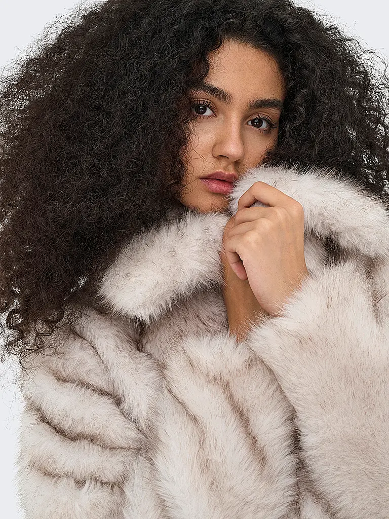 ONLY | Chaqueta de aspecto de piel ONLDAWN | creme