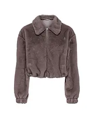 ONLY | Chaqueta de aspecto de piel ONLMADELINA | Marrón