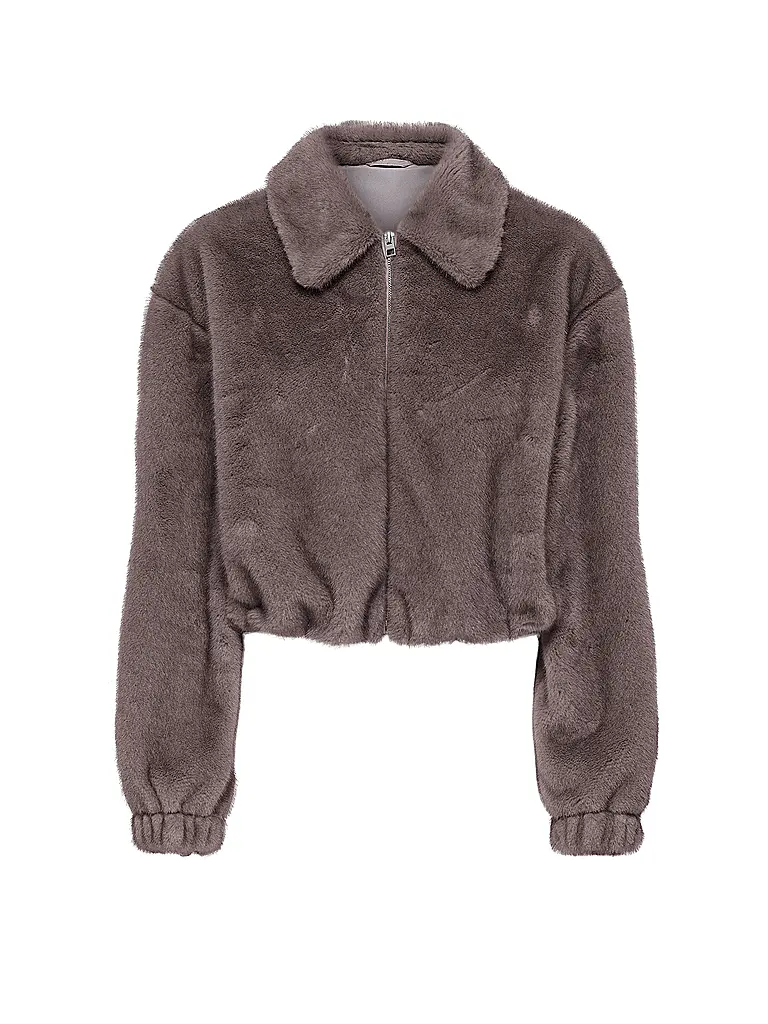 ONLY | Chaqueta de aspecto de piel ONLMADELINA | Marrón