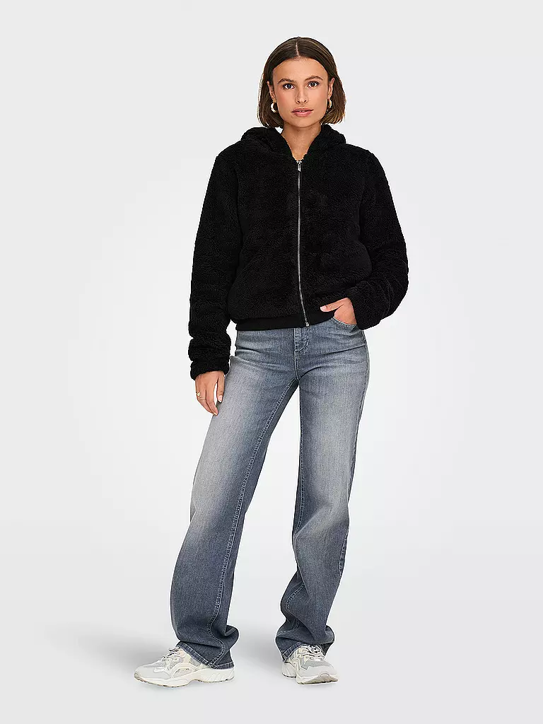 ONLY | Chaqueta de aspecto de piel ONLNEWANNA | schwarz