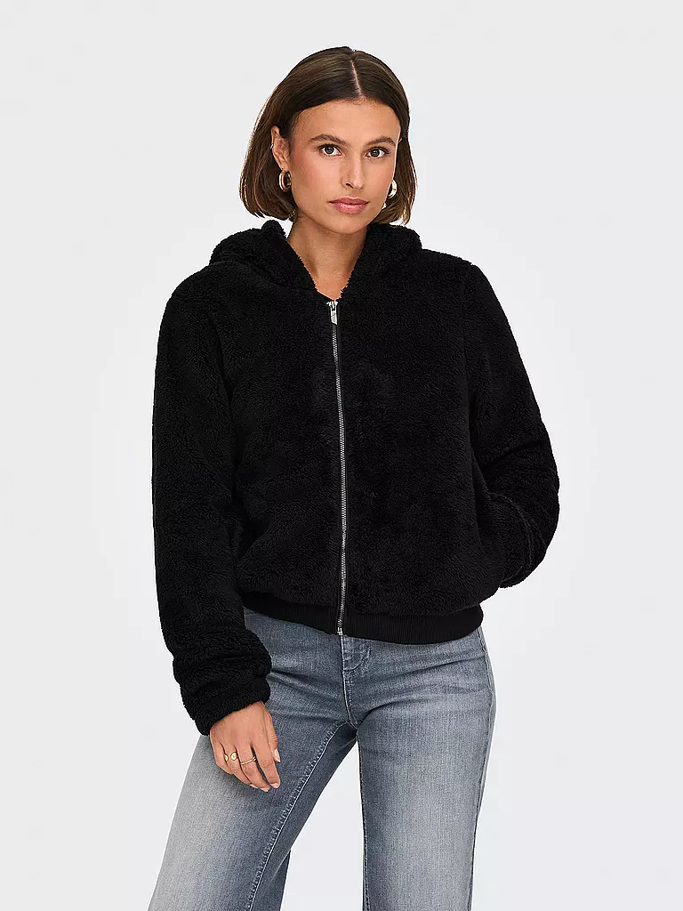 ONLY | Chaqueta de aspecto de piel ONLNEWANNA | schwarz
