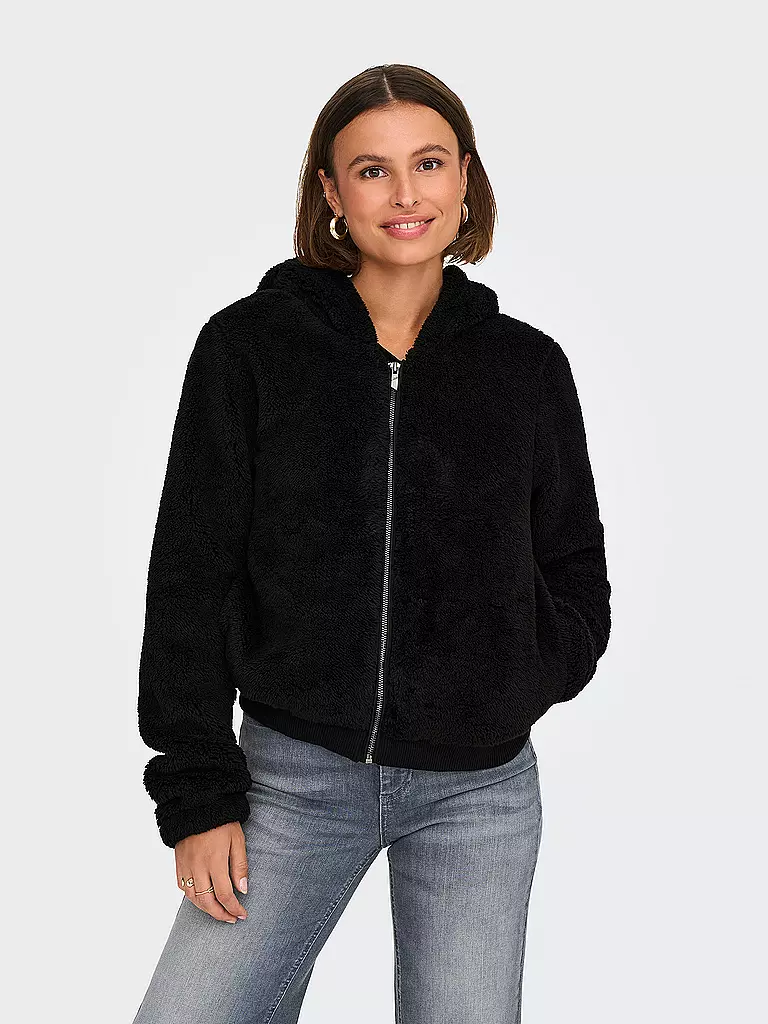 ONLY | Chaqueta de aspecto de piel ONLNEWANNA | schwarz