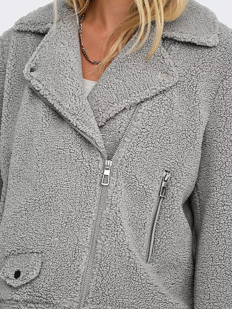 ONLY | Chaqueta de aspecto de piel ONLRIO TEDDY BIKER | 