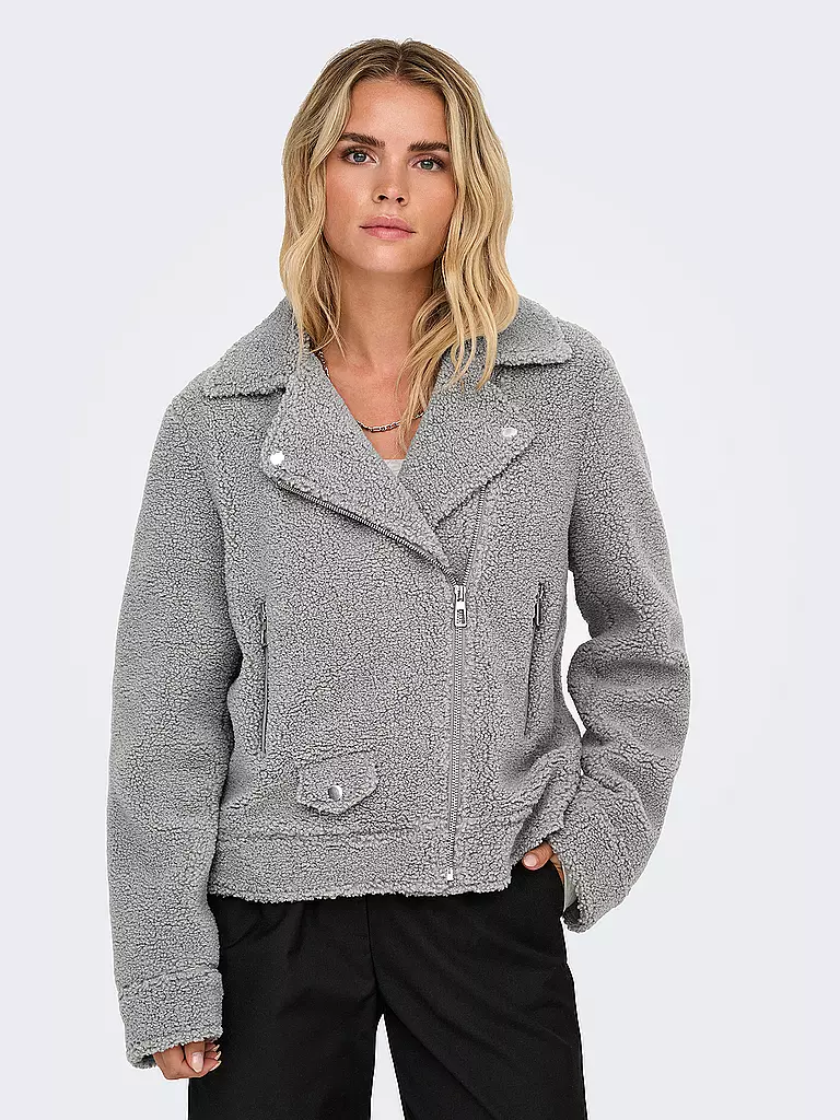 ONLY | Chaqueta de aspecto de piel ONLRIO TEDDY BIKER | 