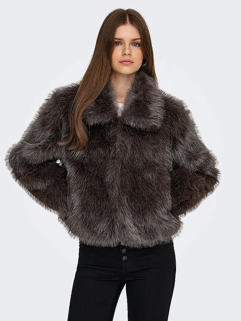 ONLY | Chaqueta de efecto piel ONLMANNY | Marrón