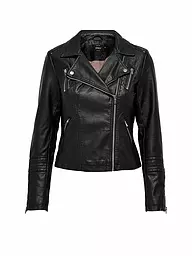 ONLY | Chaqueta de imitación de cuero ONLGEMMA | Negro