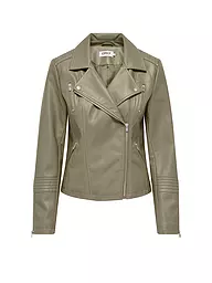 ONLY | Chaqueta de imitación de cuero ONLGEMMA | Oliva