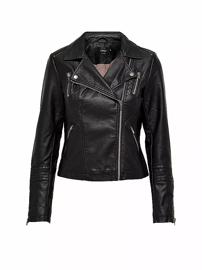 ONLY | Chaqueta de imitación de cuero ONLGEMMA | schwarz