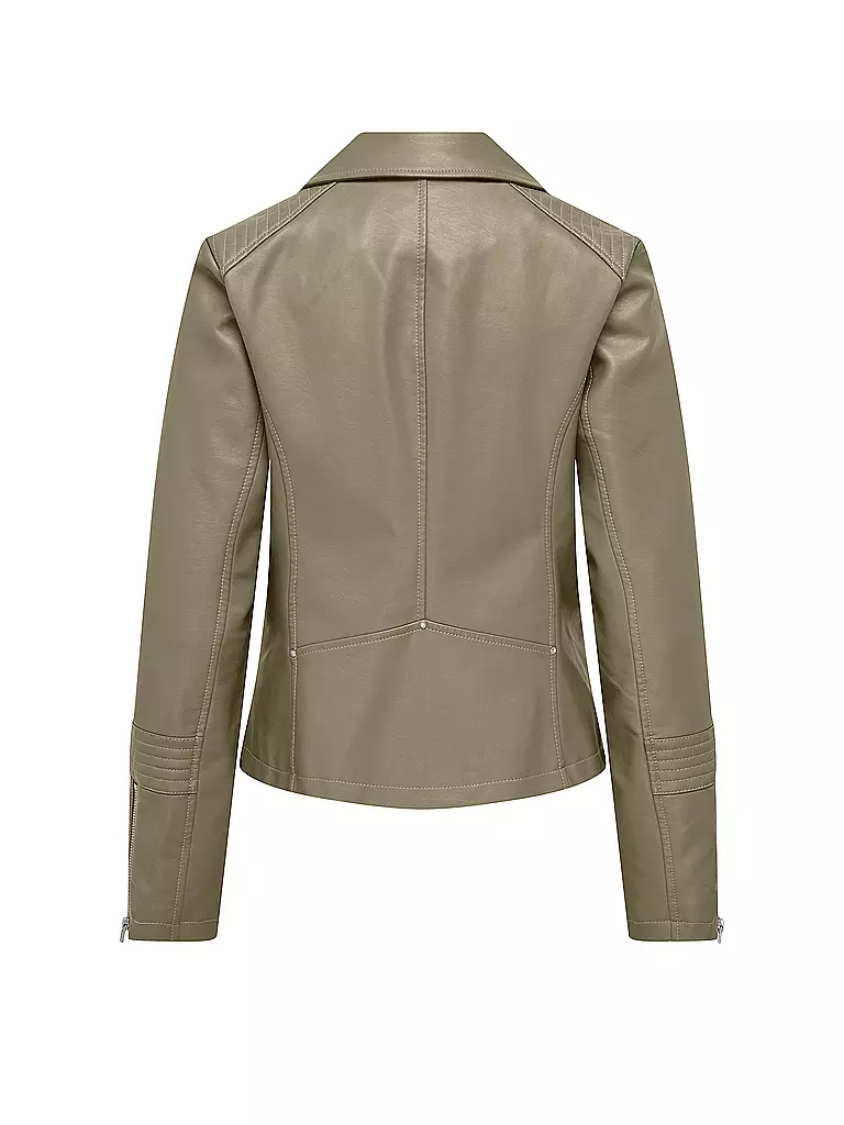 ONLY | Chaqueta de imitación de cuero ONLGEMMA | olive