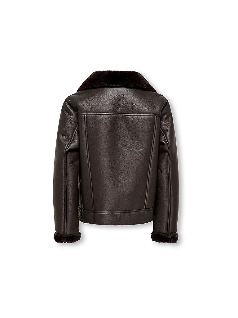 ONLY | Chaqueta de niña con aspecto de cuero KOGSTARRY | 
