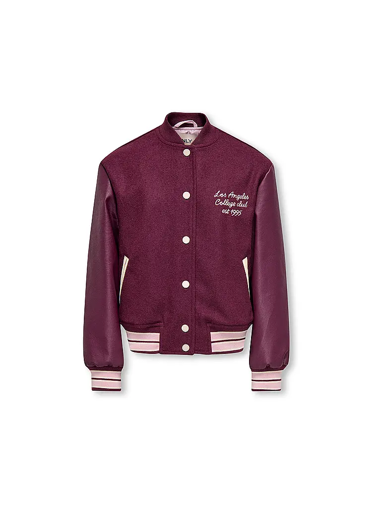 ONLY | Chaqueta de niña KOGWESTCOAST | Rojo oscuro