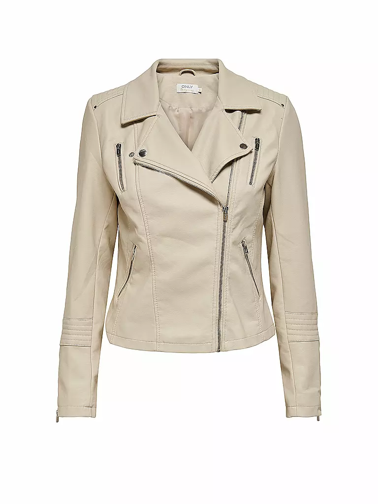 ONLY | Chaqueta efecto cuero ONLGEMMA | creme