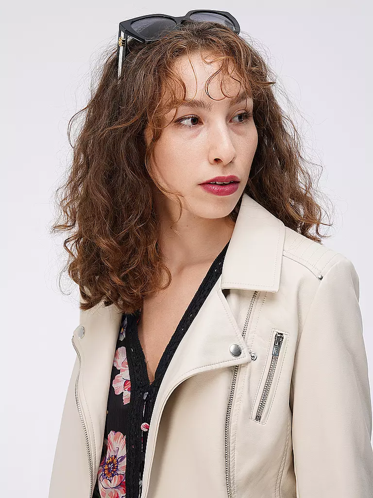 ONLY | Chaqueta efecto cuero ONLGEMMA | creme
