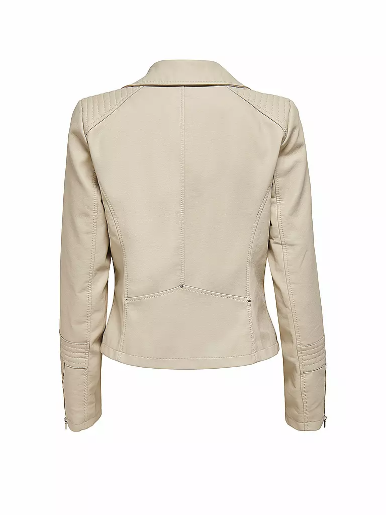 ONLY | Chaqueta efecto cuero ONLGEMMA | creme