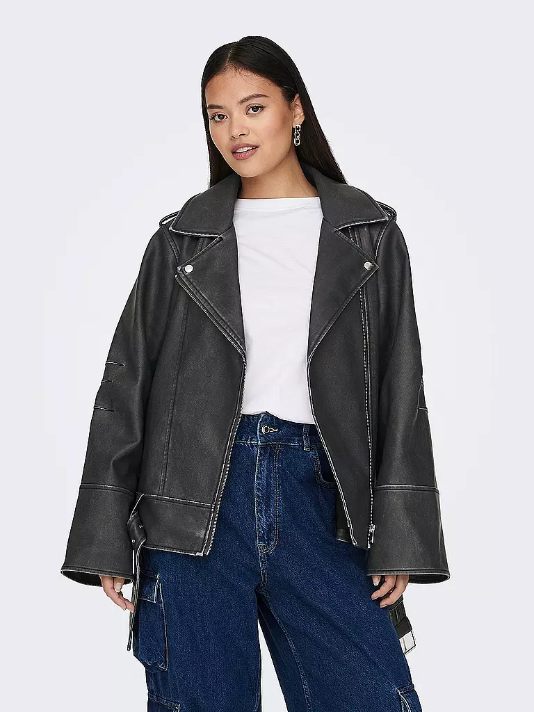 ONLY | Chaqueta efecto cuero ONLMINA | Negro