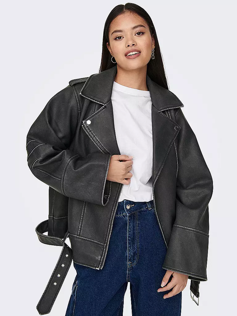 ONLY | Chaqueta efecto cuero ONLMINA | Negro