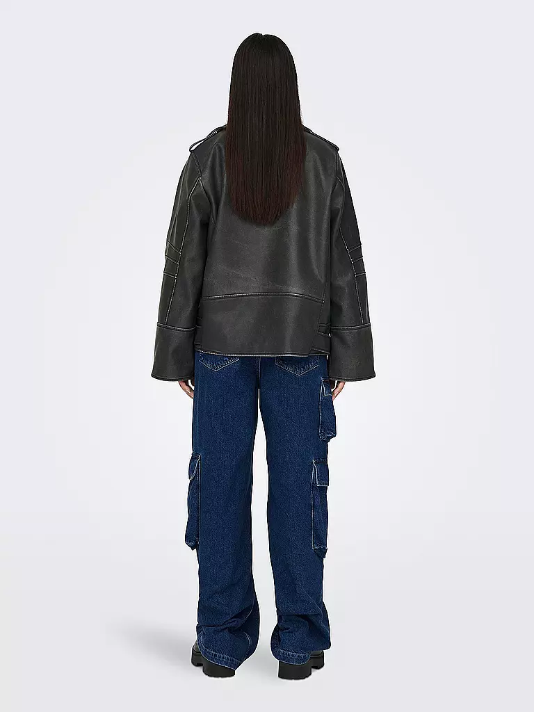 ONLY | Chaqueta efecto cuero ONLMINA | Negro