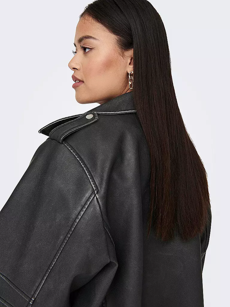 ONLY | Chaqueta efecto cuero ONLMINA | Negro