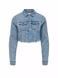 ONLY | Chaqueta vaquera ONLWONDER  Corte cropped | Azul claro