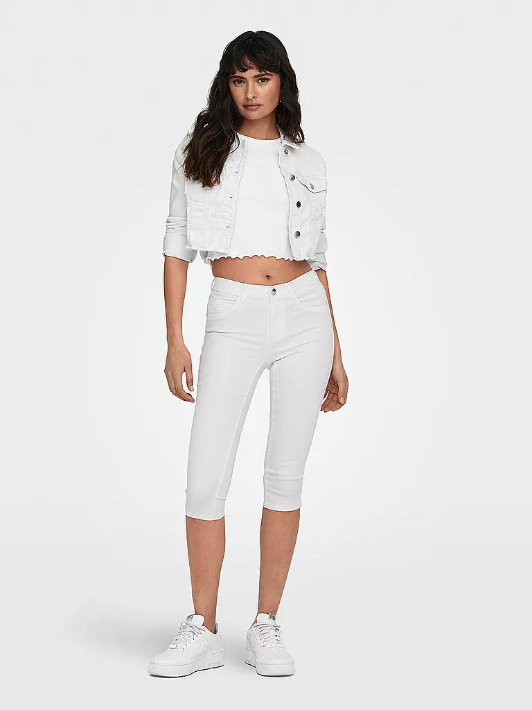 ONLY | Chaqueta vaquera ONLWONDER  Corte cropped | Blanco