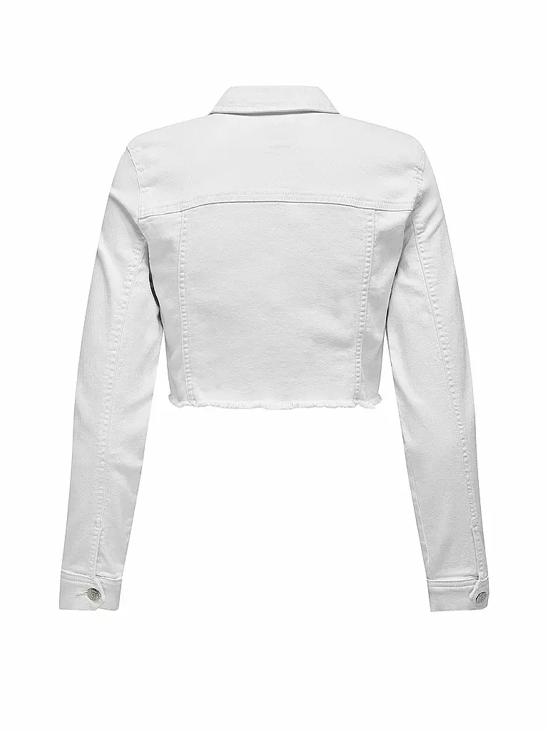 ONLY | Chaqueta vaquera ONLWONDER  Corte cropped | Blanco
