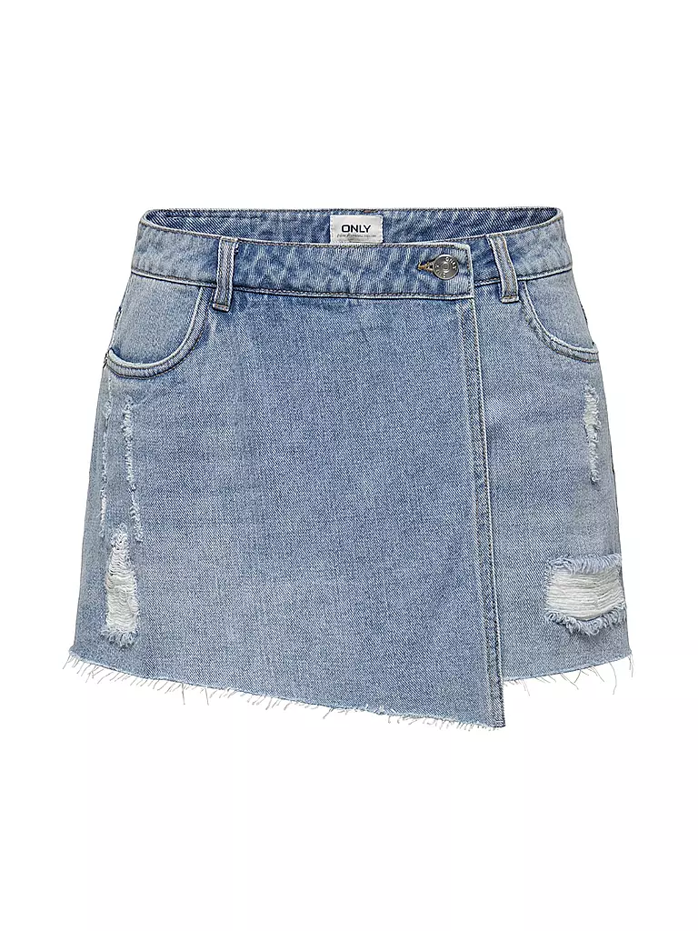 ONLY | Falda pantalón - Jeansskorts ONLTEXAS | Azul claro