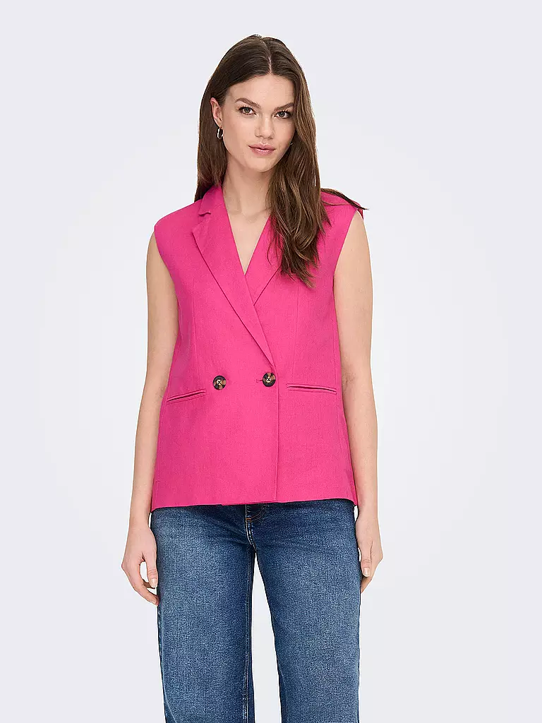 ONLY | Gilet ONLCARO | Fucsia