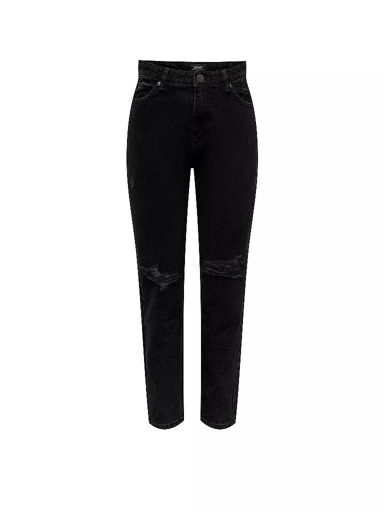 ONLY | Highwaist Jeans Mom Fit ONLJAGGER  | Negro