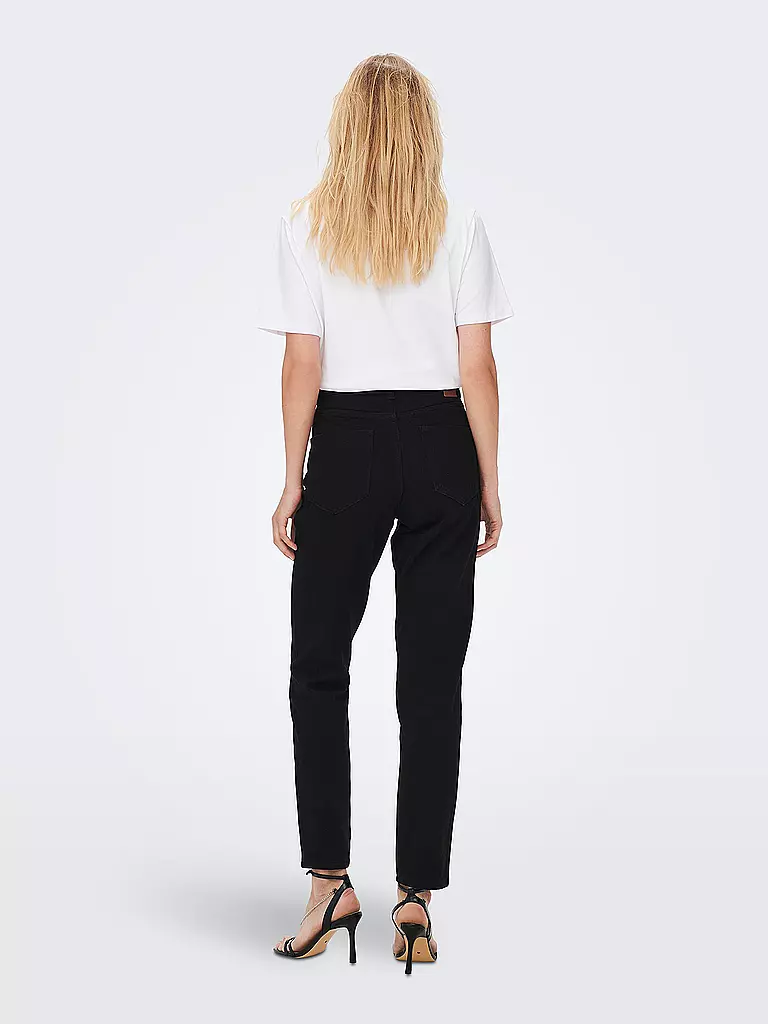 ONLY | Highwaist Jeans Mom Fit ONLJAGGER  | Negro