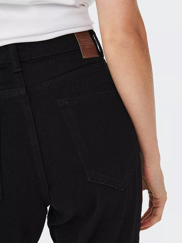 ONLY | Highwaist Jeans Mom Fit ONLJAGGER  | Negro