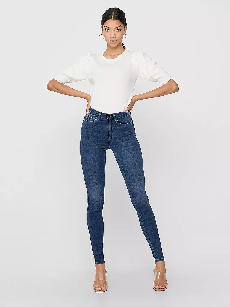 ONLY | Highwaist Jeans Skinny Fit ONLROYAL  | Azul