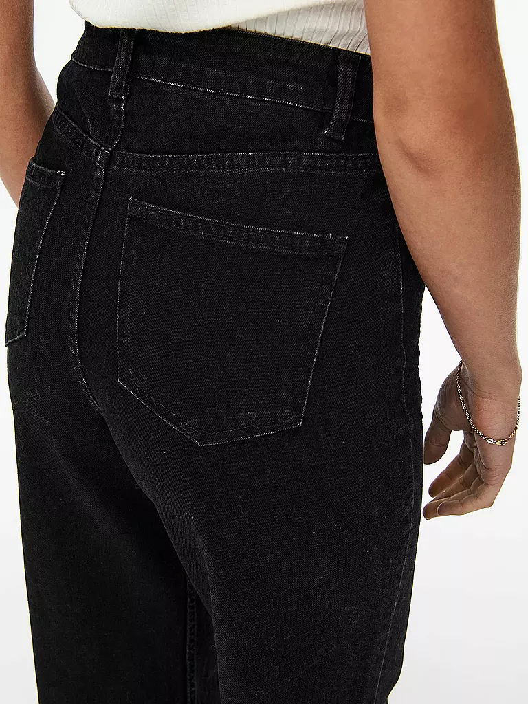 ONLY | Highwaist Jeans Wide Leg ONLCAMILLE  | Negro