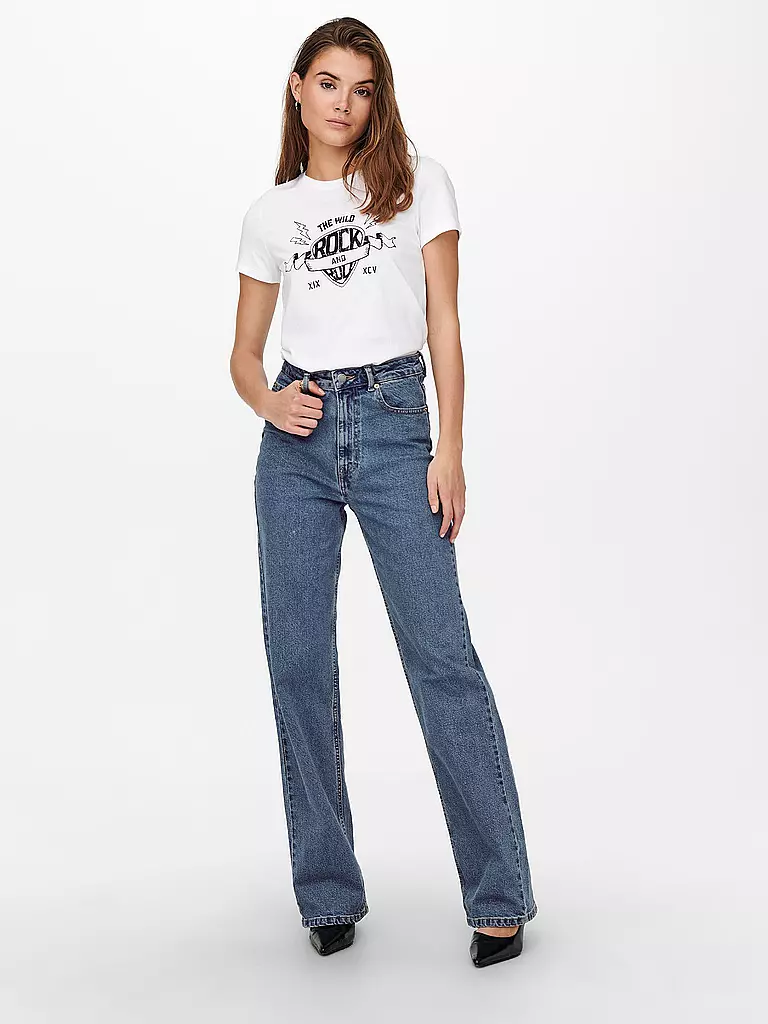 ONLY | Highwaist Jeans Wide Leg ONLCAMILLE  | Azul