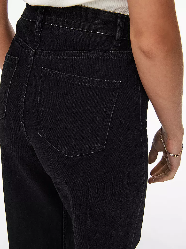 ONLY | Highwaist Jeans Wide Leg ONLCAMILLE  | Negro